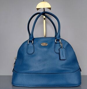 Coach Blue Satchel Bag